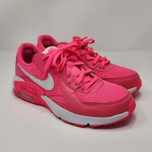 Nike Air Max Excee Hyper Pink White Sneakers Women Size 7.5 Athletic Shoes